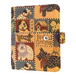 Hato Hasi “Faithful Companions” Tapestry Journal Box and Pencil Set Vintage
